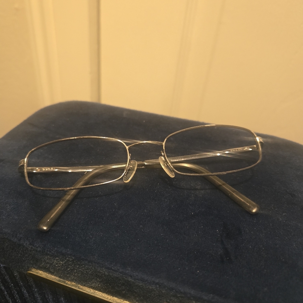 Vintage Gucci Rectangular Square Glasses Frame - image 1